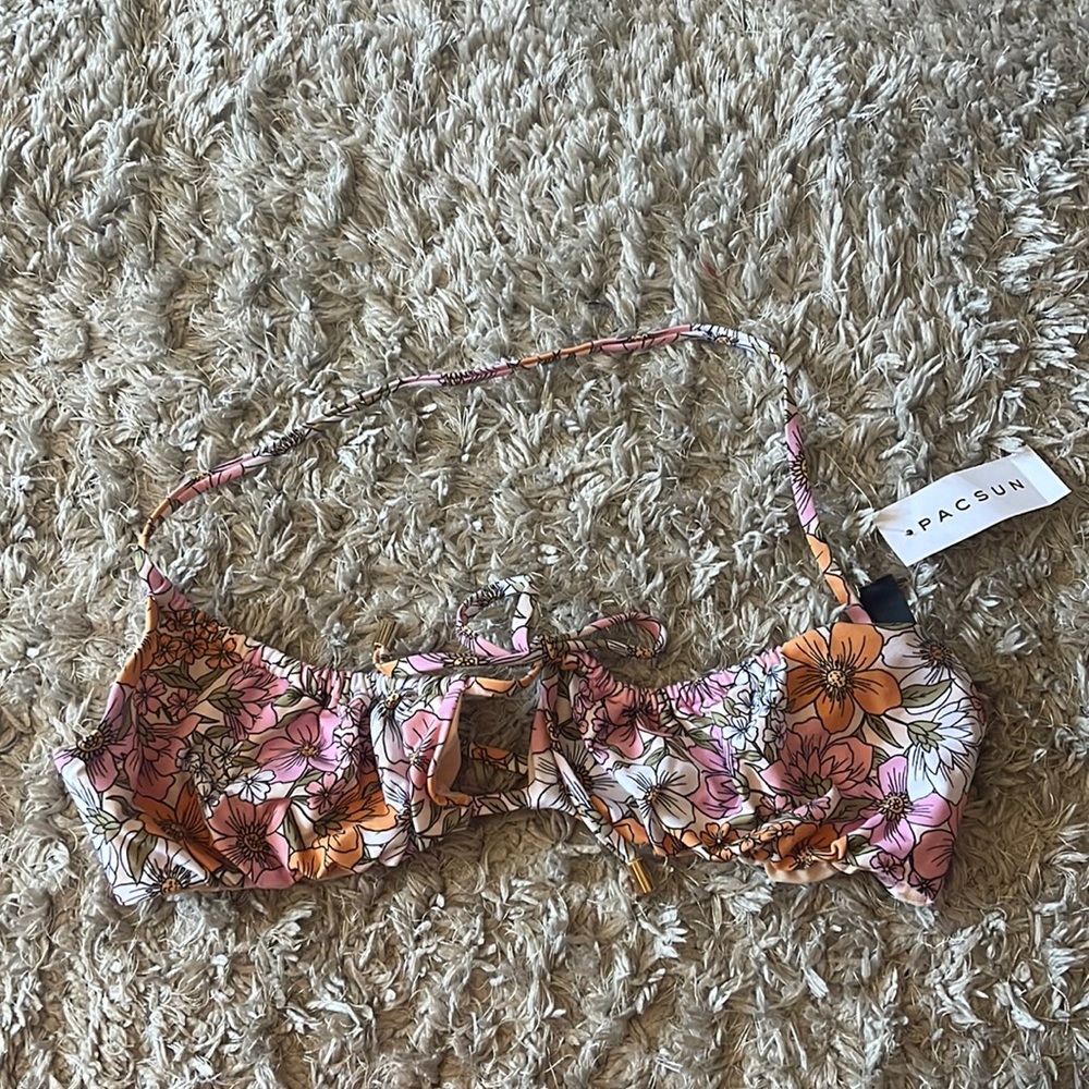 pacsun bikini top size large